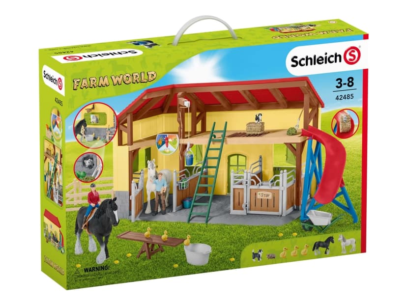 Schleich Farm World Horse stable