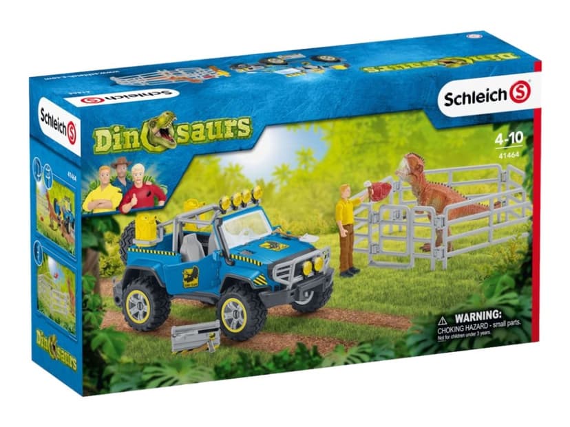 Schleich Off-road vehicle with dino outpost