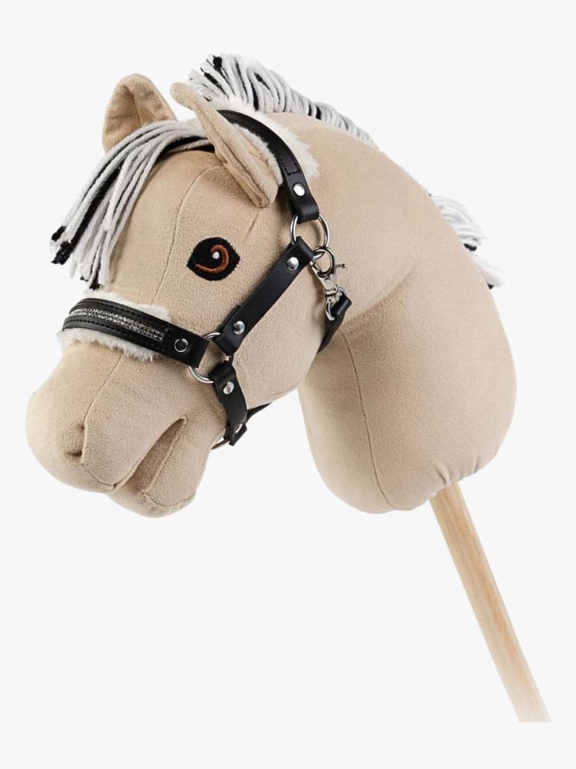 My Hobby Horse Lädergrimma, Svart