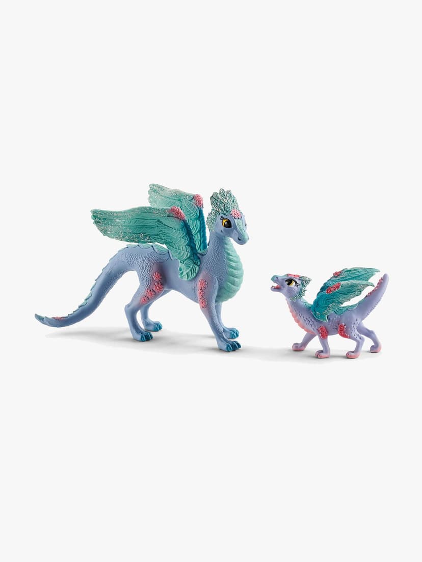Schleich 70592 Blomsterdrake & Unge